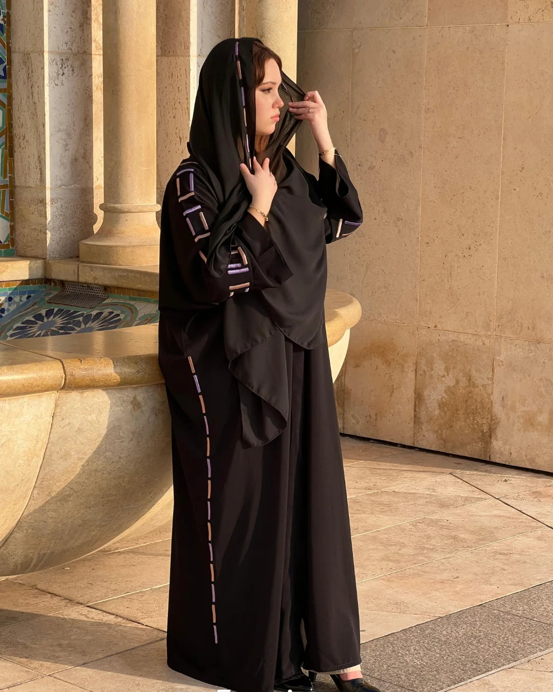 Collection Ramadan & Aïd – Abaya + Foulard