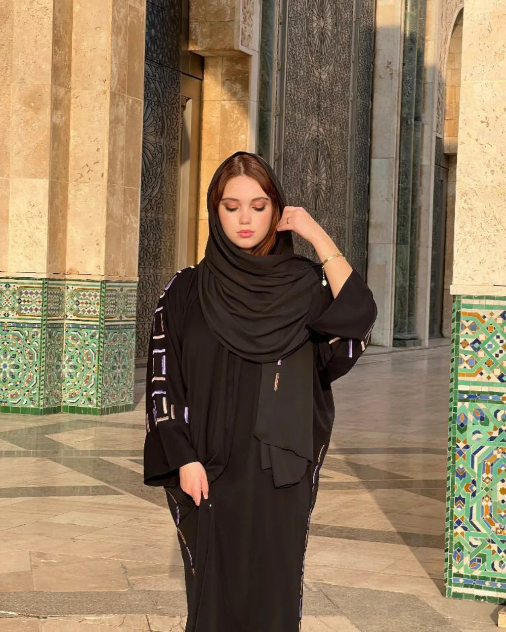 Collection Ramadan & Aïd – Abaya + Foulard